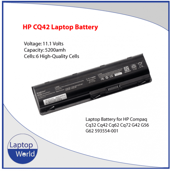 HP CQ42 6-Cell Laptop Battery