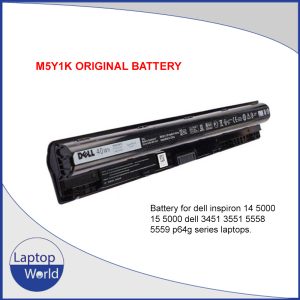 dell m5y1k battery for dell inspiron 14 5000 15 5000 series laptops 5558 5559 3451 3551 p64f battery