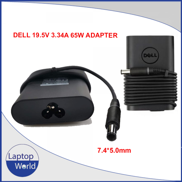 Dell 19.5v 3.34a 7.4*5.0mm original quality adapter