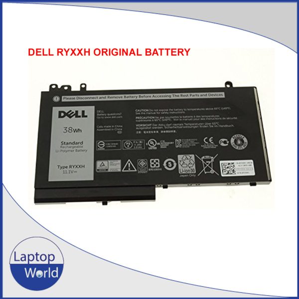 RYXXH Original Battery for Dell Latitude E5250 E5450 38Wh