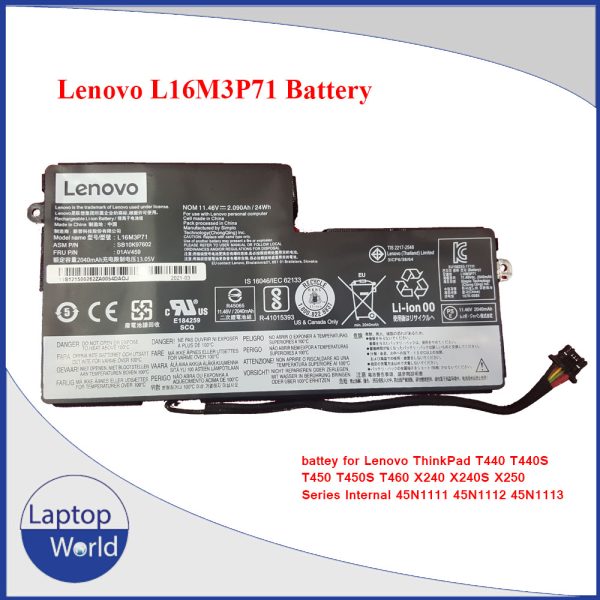 Lenovo ThinkPad T440 T440S T450 T450S T460 X240 X240S X250 Series Internal 45N1111 45N1112 45N1113 original quality battery