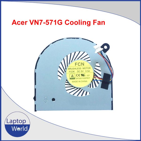 Acer VN7-571G Aspire V 15 Nitro vn7-571g-50Z5 CPU Cooling Fan