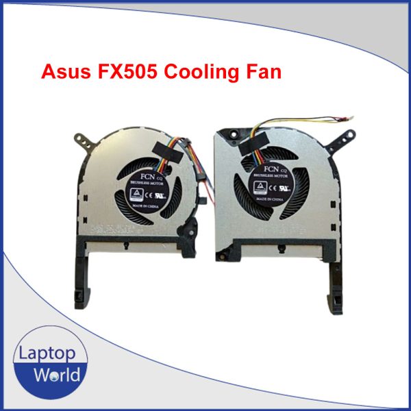 Asus TUF Gaming A15 FX505, FX505GE, FX505GD, FX505GM, FX505DT, FX705DT, FX86FE, FX86FM, FX86SM CPU & GPU Cooling Fan