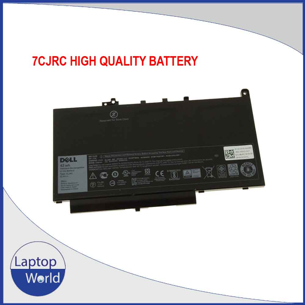 7CJRC For Dell Latitude E7470 / E7270 3-cell 42Wh Original Laptop Battery