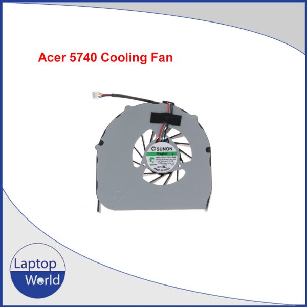 Acer Aspire 5740, 5740G, 5740D, 5740DG, 5542, 5542G, 5540, 5340, 5340G, 5536, 5536G, 5738 Series CPU Cooling Fan