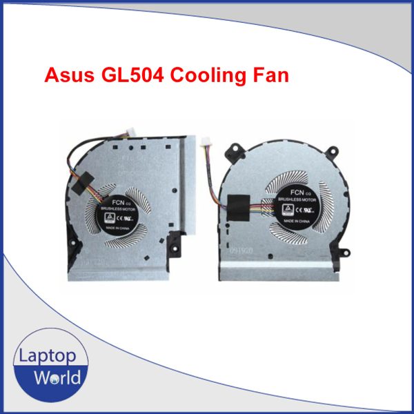 Asus ROG Strix GL504 GL504G GL504GS GL504GM Laptop CPU & GPU Cooling Fan