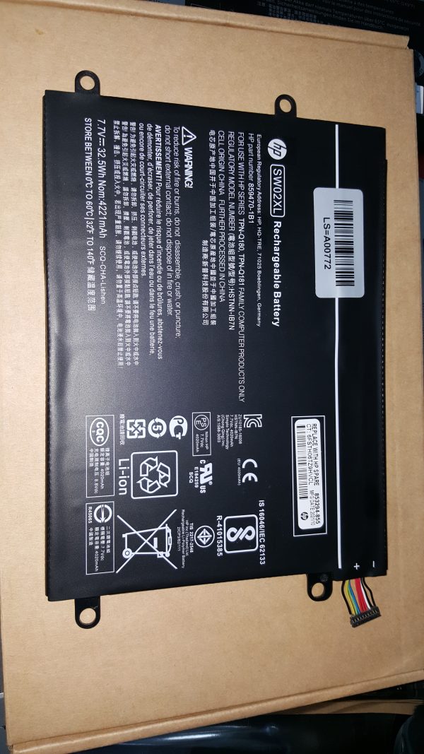 SW02XL Battery for HP X2 210 G2 10-P HSTNN-IB7N 859470-1B1 HSTNN-LB7N - Image 3