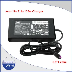 Acer 19v 7.1a 135w 5.5*1.7mm Original Charger