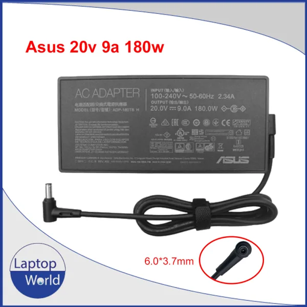Asus 20v 9a 180w 6.0*3.7mm Original Quality Charger/Adapter for Asus ROG Gamming