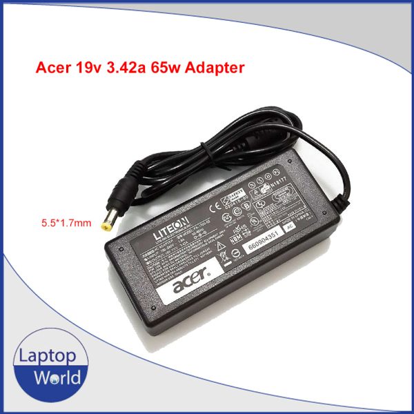 Acer 19v 3.42a 5.5*1.7mm 65w Charger Adapter