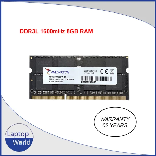 ADATA DDR3L 1600mHz 8GB LAPTOP RAM