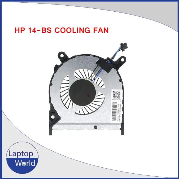 HP 14-BS CPU COOLING FAN For HP Pavilion 14-BS, 14-BW, 14Q-BU, 14Q-BY, 246-G6, 240-G6, 245-G6 SERIES LAPTOPS.