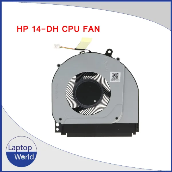 HP Pavilion X360 14-DH 14-DH1036TX 14M-DH 14M-DH0003DX L51102-001 L51100-001 Laptop Cooling fan.