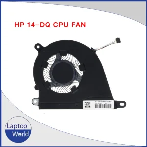 HP Pavilion 14-DQ, 14S-DQ, 14S-FQ, 14-FQ, 15-DY, 15S-FQ, 15-EF, 15S-EQ, 15T-DY 340S-G7, 340SG7 CPU Cooling Fan