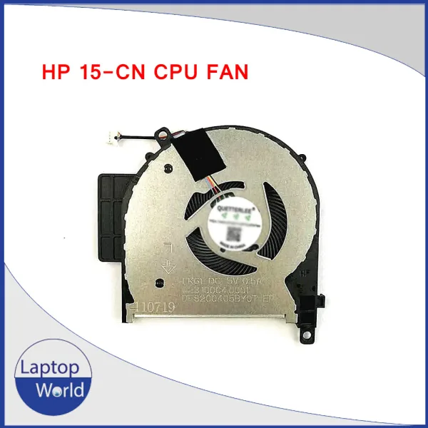 HP Envy X360 15-CN, 15M-CN, 15T-CN, 15-CP, 15Z-CP, 15M-CP Series CPU Cooling Fan