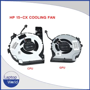 HP PAVILION 15-CX COOLING FAN CPU + GPU