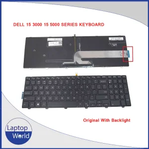 Dell Inspiron 15 3541 3542 3543 3550 3552 3553 3558 3559 3565 3567 3568 3573 3576 5542 5543 5545 5547 5548 5552 5557 5558 5559 7557 7559 Series keyboard
