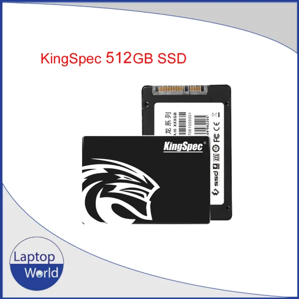 kingSpec 512GB 2.5 inch SATA 3.0 SSD