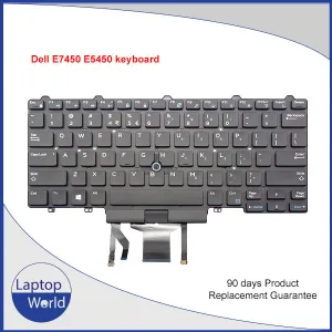 Dell Latitude E7450 e7470 e5450 5480 5490 94f68 094f68 41mmg us black keyboard