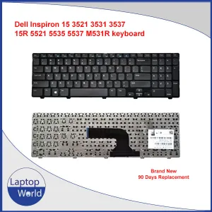 Dell inspiron 15 3521 3531 3537 15r 5521 5535 5537 m531r series laptop keyboard