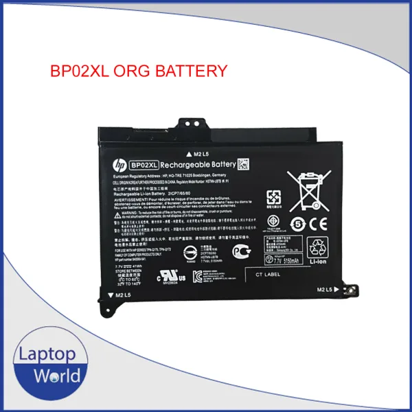 BP02XL BATTERY FOR HP 15-AU 15-AW 15AU 15AW LAPTOPS