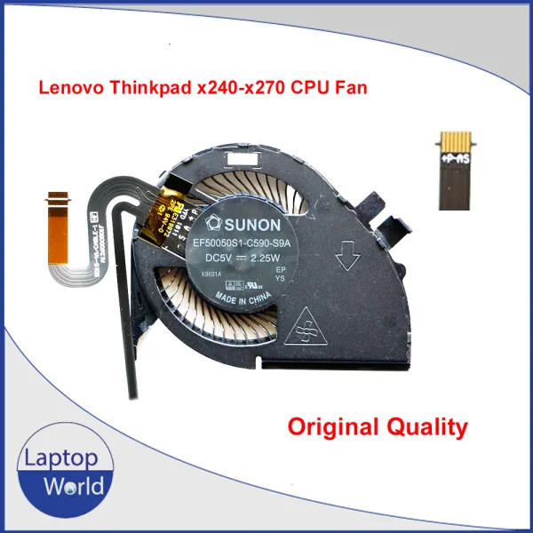Lenovo ThinkPad x240 x250 x260 x270 Laptop internal CPU Cooling Fan