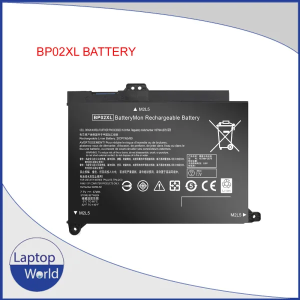 HP BP02XL 15-AU175TX, 15-AU172TX, 15-AW004TX, 15-AU/AW BATTERY