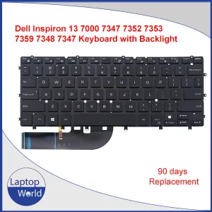 Dell Inspiron 13 7000 7347 7352 7353 7359 7347 7348 US Black Original Keyboard