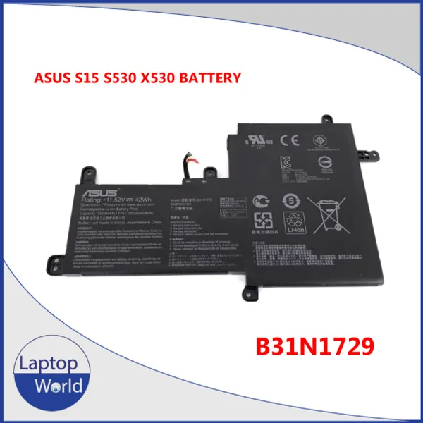 B31N1729 Asus VivoBook S15 S530 S530UA S530UN S530UN-BQ097T X530FN X530FN Series Laptop Battery