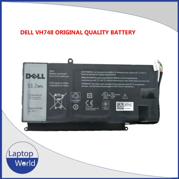 VH748 Battery for Dell Vostro 5460 5470 5560 14 5480 5439 V5460D-1308 V5460D-1318 5470D-1328 Original Battery