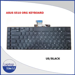 Asus vivobook s510 x510 x510u s510ua us/black original quality with backlihgt keyboard