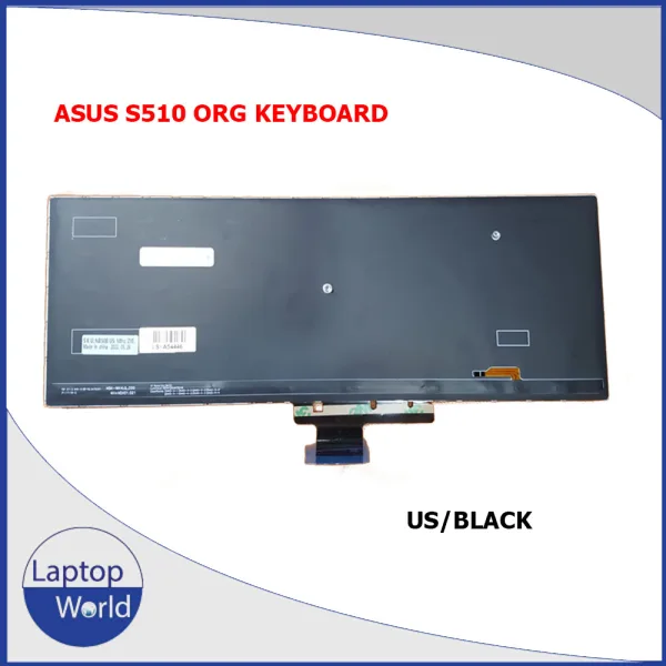 Asus vivobook s510 x510 x510u s510ua us/black original quality with backlihgt keyboard