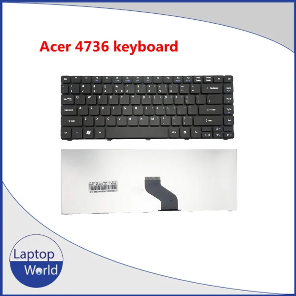 Acer 4736 Keyboard for Aspire 4736 4736Z 4733 4738 4740 4741 4743 4745 4750 4752 4740 4741 4535 4410 4739 4741z 3810 4810, Emachines D728 D729 D528 D529 D640 D642 series Laptop Keyboard