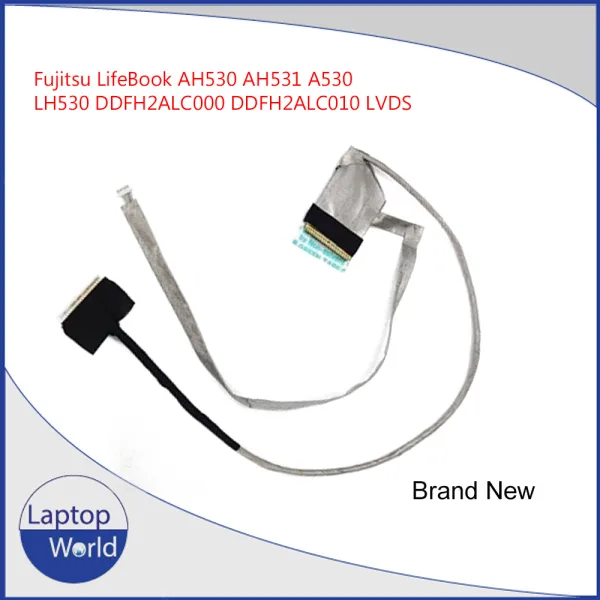 FUJITSU LIFEBOOK AH530 AH531 A530 LH530 DDFH2ALC000 DDFH2ALC010 LAPTOP DISPLAY RIBBON LVDS