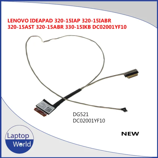 DG521 LVDS FOR LENOVO IDEAPAD 320-15IAP 320-15IABR 320-15AST 320-15ABR 330-15IKB DC02001YF10