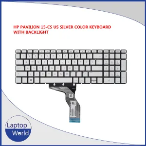 HP 15-cs us/silver keyboard