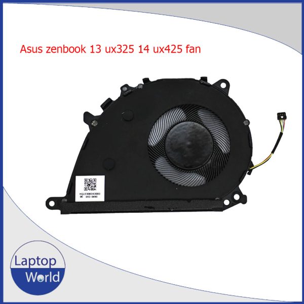 Asus Notebook CPU Cooler Cooling Fans For ASUS Zenbook 13 UX325 UM325S 14 UX425 UM425 13NB0QY0T02011 DFS5K12214161N cooling fan