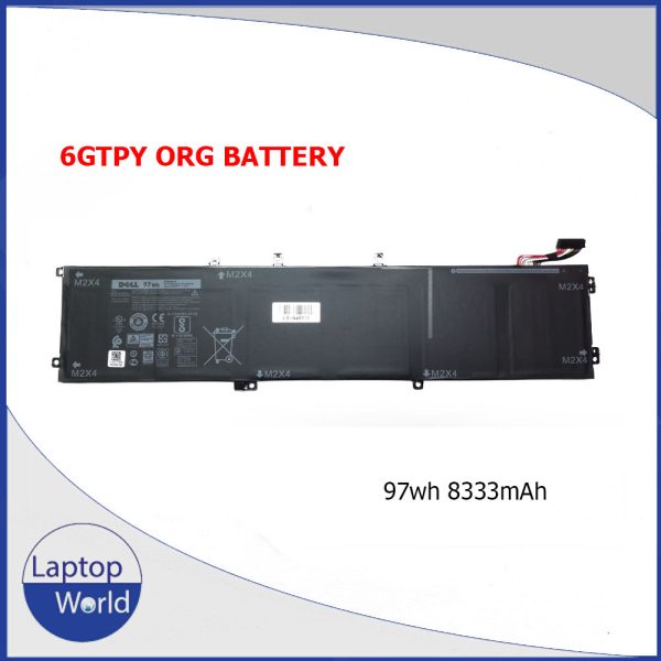 6GTPY Original Battery For Dell Xps 15 9570 9560 9550 7590 Precision 5530 5520 5510 M5510 M5520 Series 5XJ28 5D91C GPM03