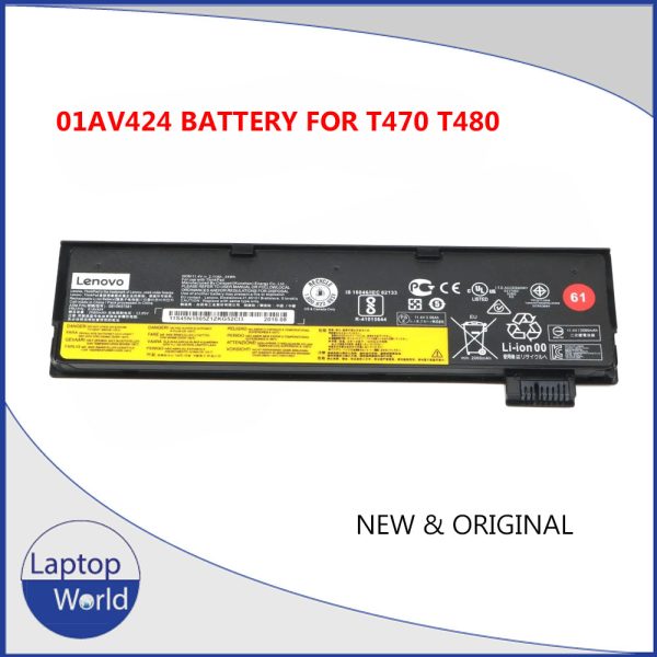 01AV424 BATTERY FOR LENOVO THINKPAD T470 61 01AV424 01AV422 SB10K97579 SB10K97581 ThinkPad T470 61 Series