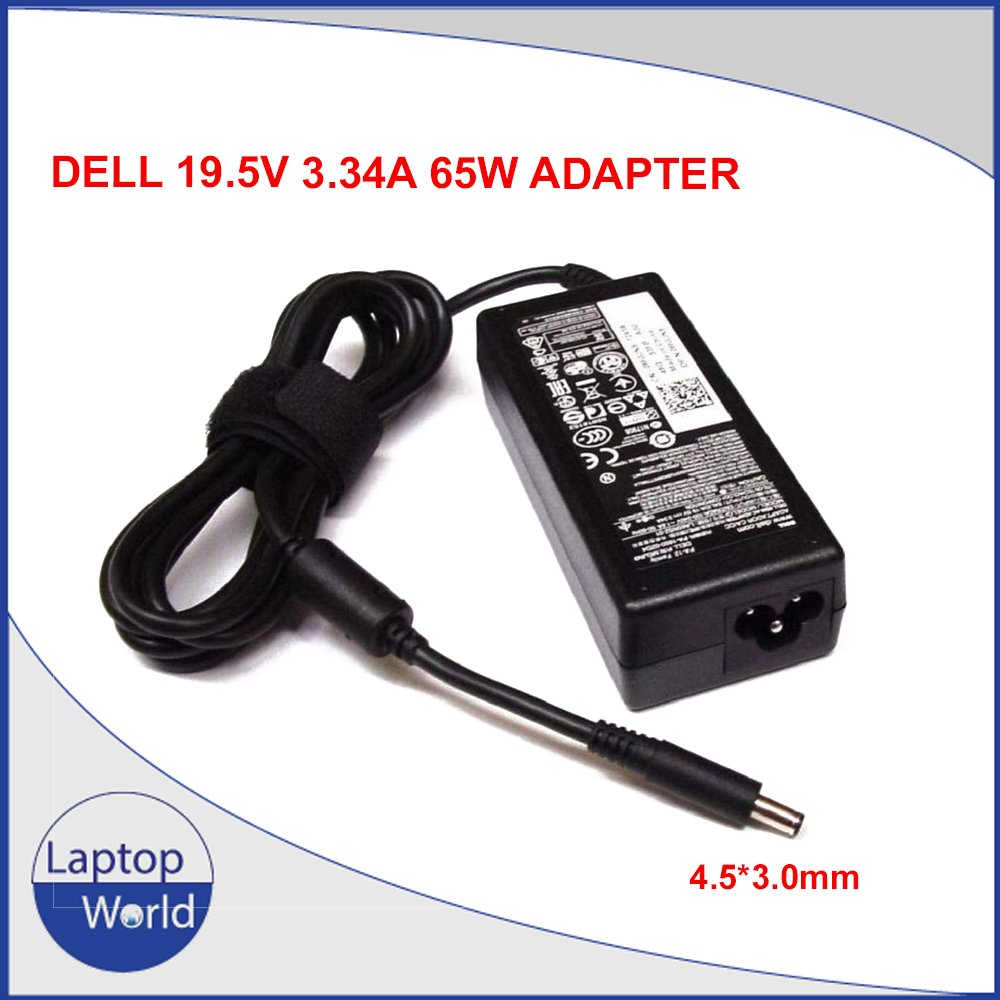 Dell 19.5v 3.34a slim 65w adapter