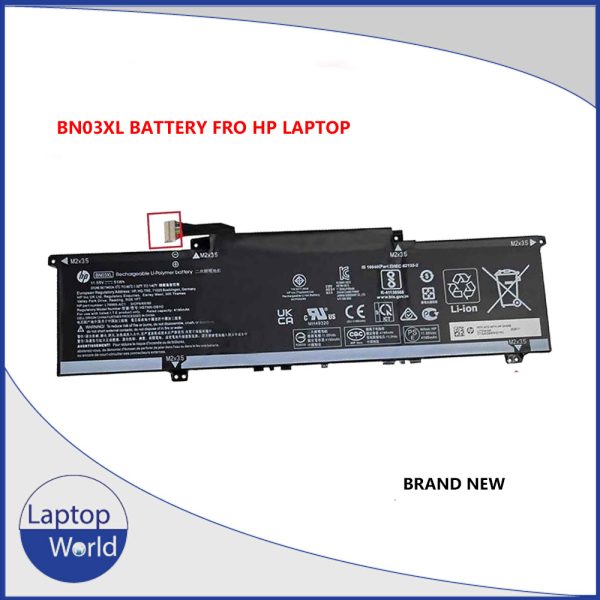 BN03XL ORIGINAL BATTERY FOR HP ENVY X360 13-AY 15-EE 15-ED 13-AR 13-BA SERIES LAPTOPS