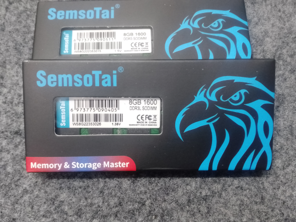 SemsTai DDR3L 1600MHz 8GB LAPTOP RAM