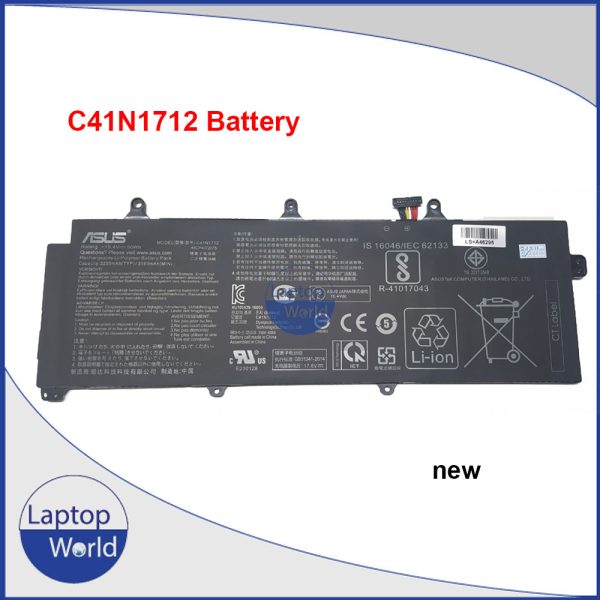 C41N1712 Battery for Asus ROG GX501 GX501G GX501GL GX501GM GX501V