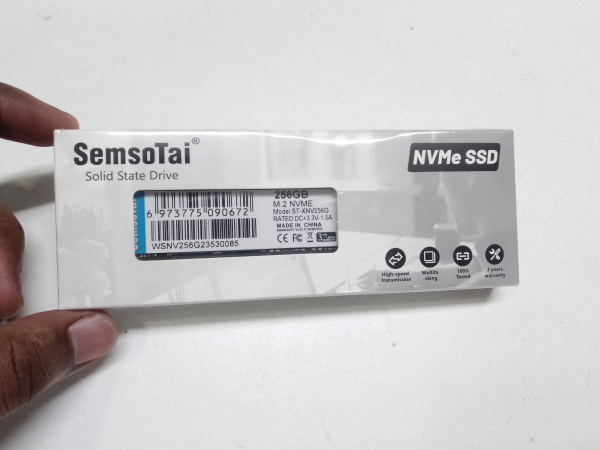 SemsoTai 256 GB M.2 NVMe SSD