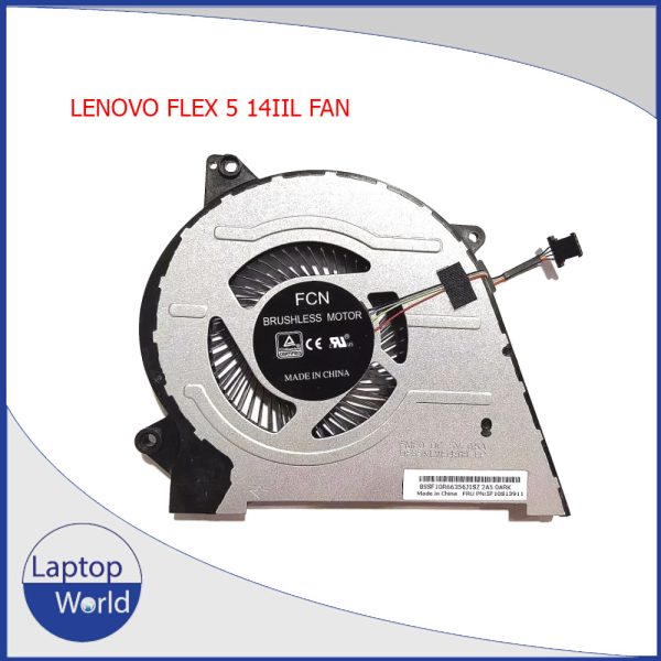 Lenovo IdeaPad Flex 5 14IIL05 14ITL05 14ARE05 15IIL05 81X1 5F10S13911 LENOVO Ideapad FLEX5 14IIL 5 14ARE05 14ITL05 C550-14 Laptop Fan 5F10S13911