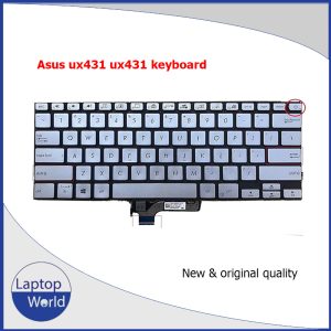 UX431 ASUS ZenBook 14 UX431F UM431D DA BX431 U4500F UX431 silver keyboard