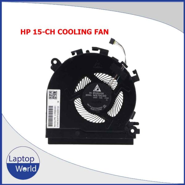 HP Spectre X360 15-CH, 15-CH000, 15T-CH CPU & GPU Cooling Fan