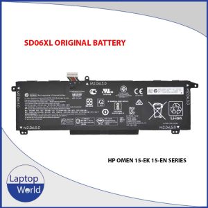 SD06XL Battery for hp omen 15-ek 15-en series laptops