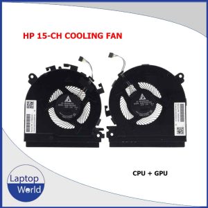 HP Spectre X360 15-CH, 15-CH000, 15T-CH CPU & GPU Cooling Fan