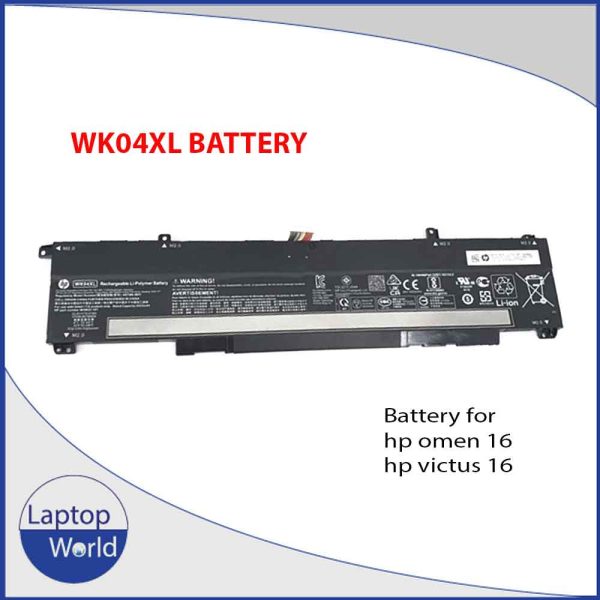 WK04XL Battery for Hp omen 16 Hp Victus 16 hp victus 15-fa series